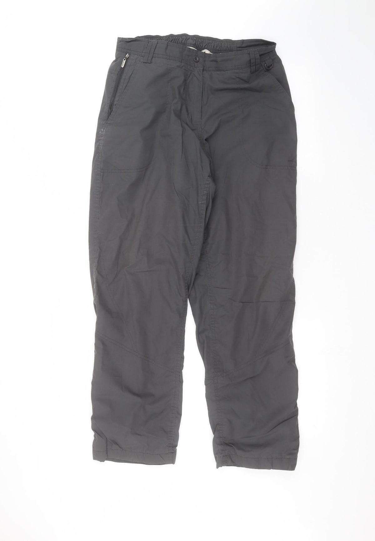 Preworn Womens Black   Sweatpants Trousers Size 12 L27 in