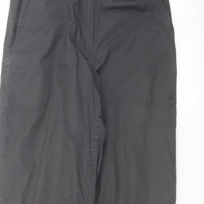 Preworn Womens Black   Sweatpants Trousers Size 12 L27 in