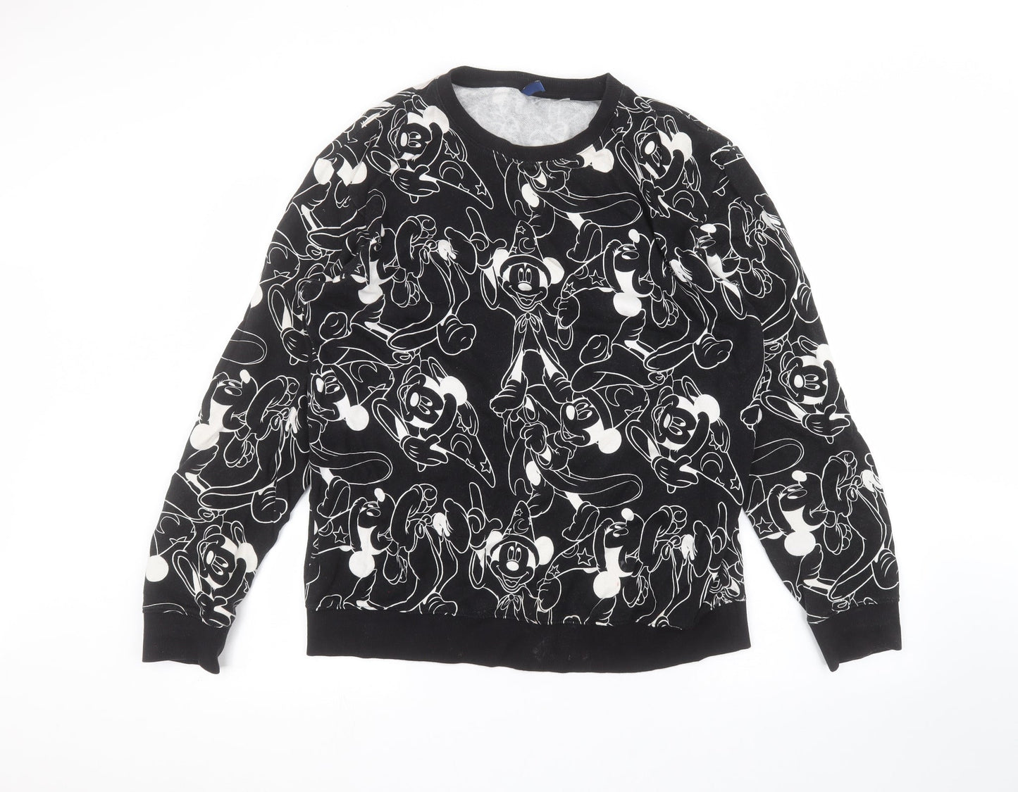H&M Womens Black   Pullover Jumper Size M