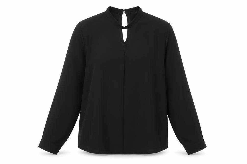Papaya Womens Black   Basic Blouse Size 12