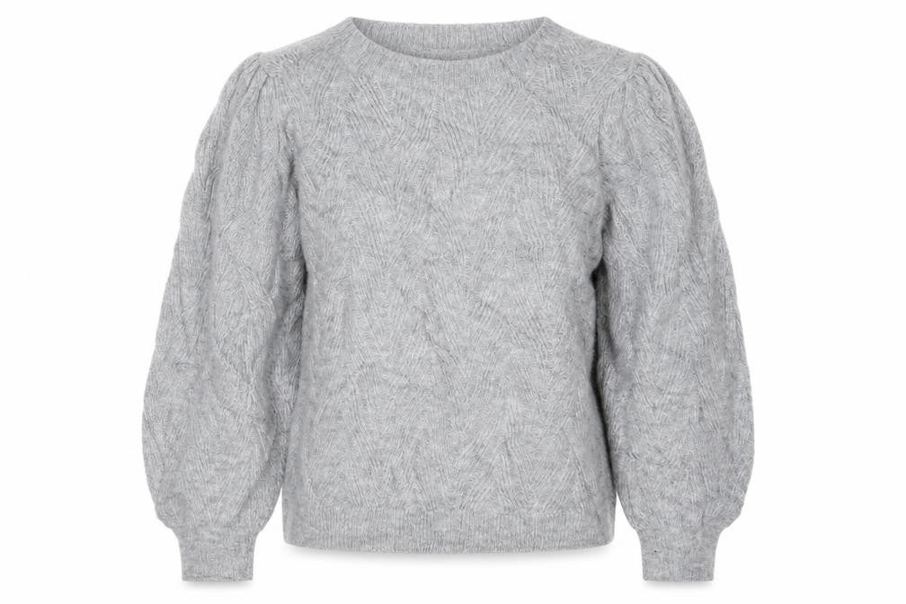 George Womens Grey  Knit Pullover Jumper Size M