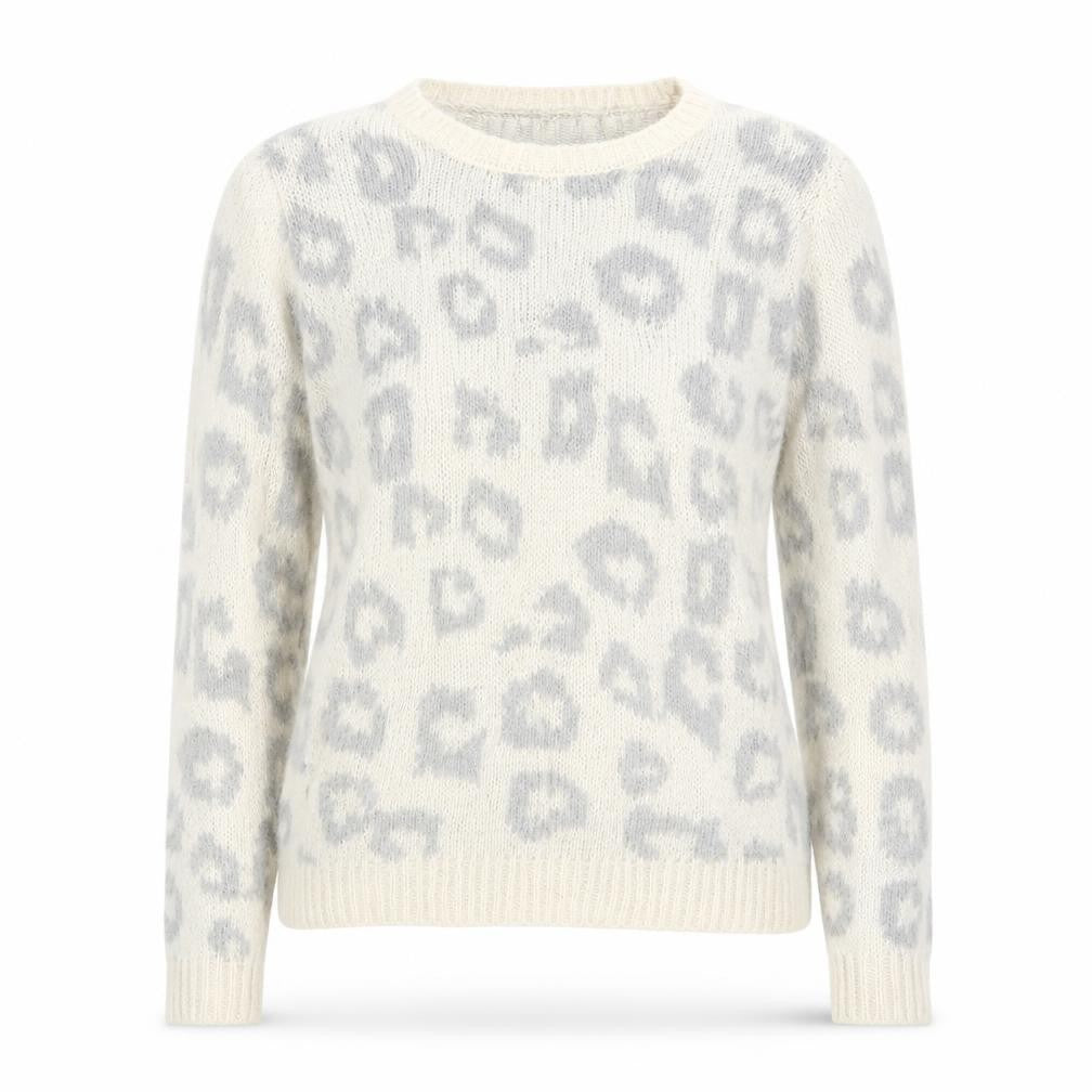Dorothy Perkins Womens White  Knit Pullover Jumper Size 10