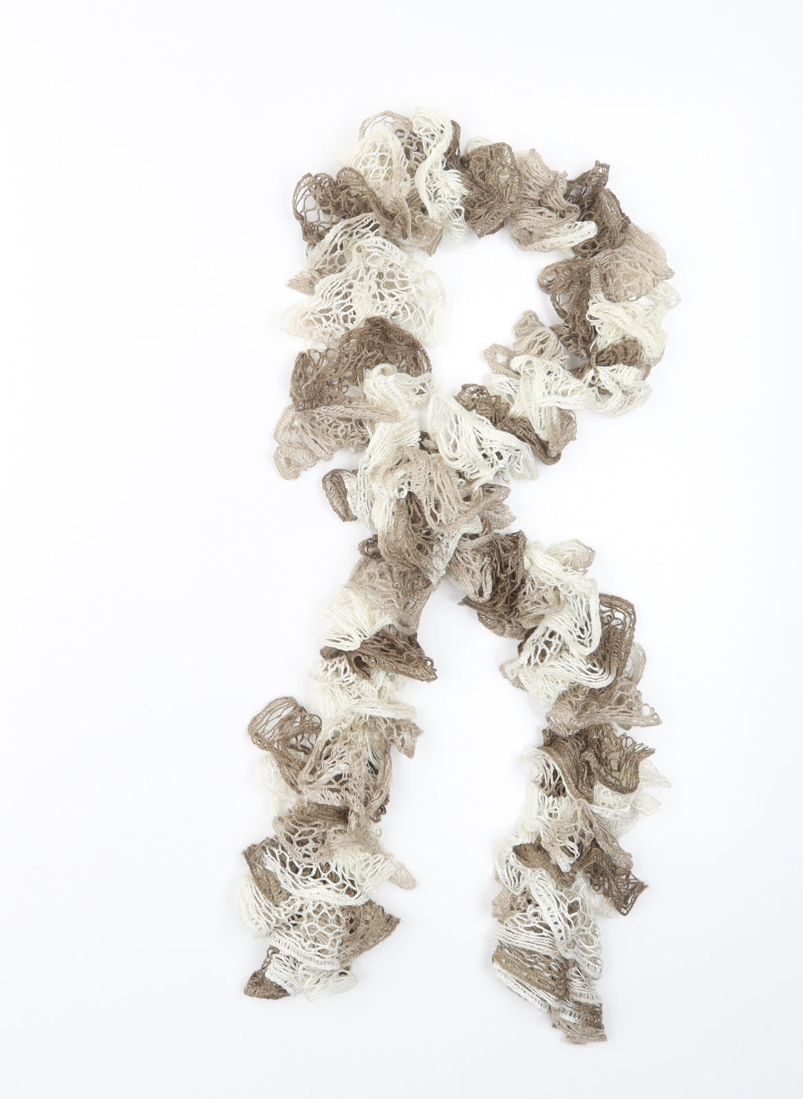 Preworn Womens Beige    Scarf