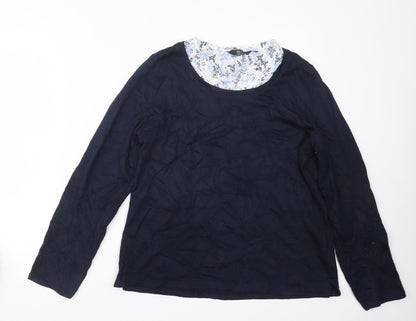 EWM Womens Blue   Pullover Jumper Size 14