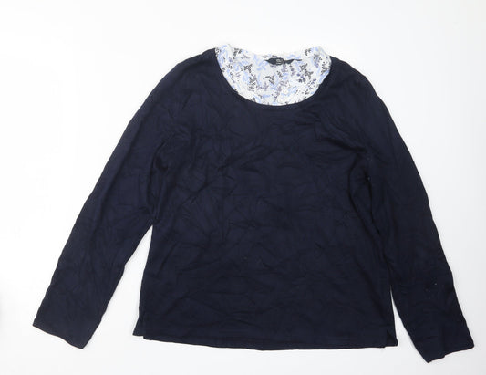 EWM Womens Blue   Pullover Jumper Size 14