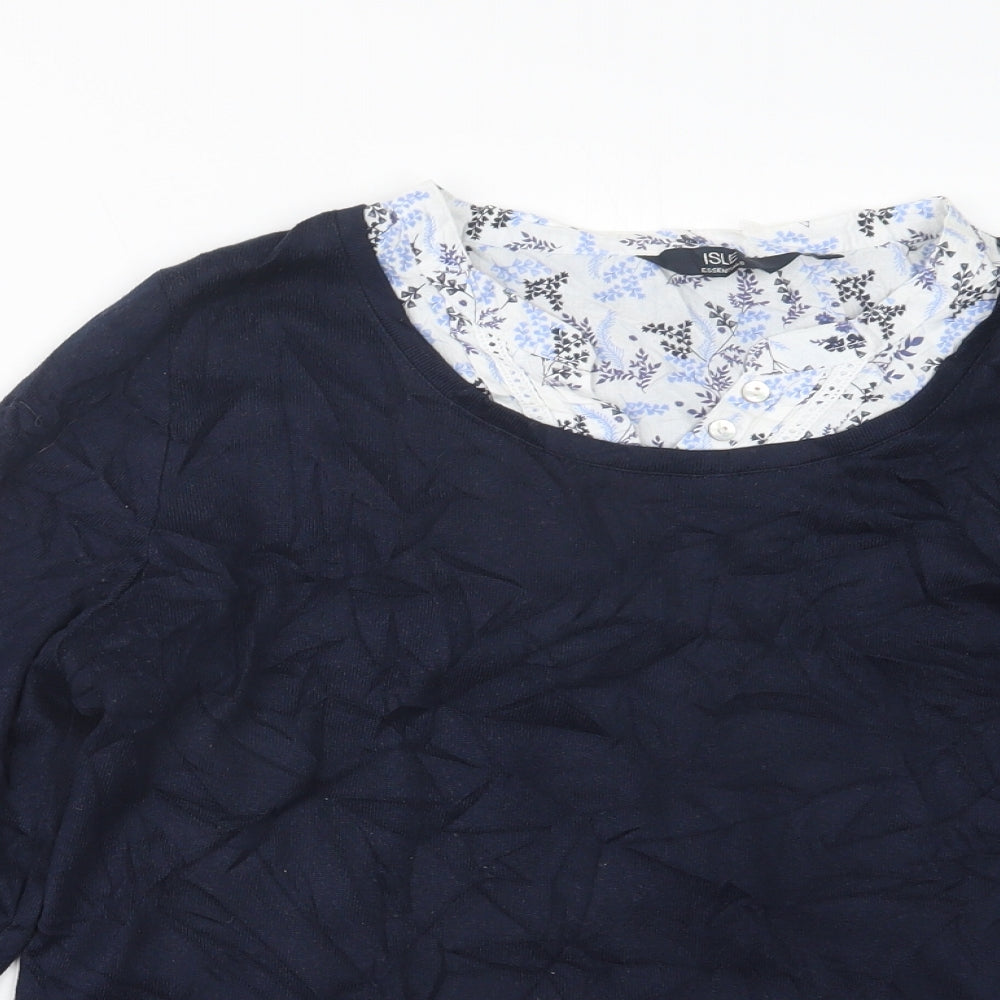 EWM Womens Blue   Pullover Jumper Size 14