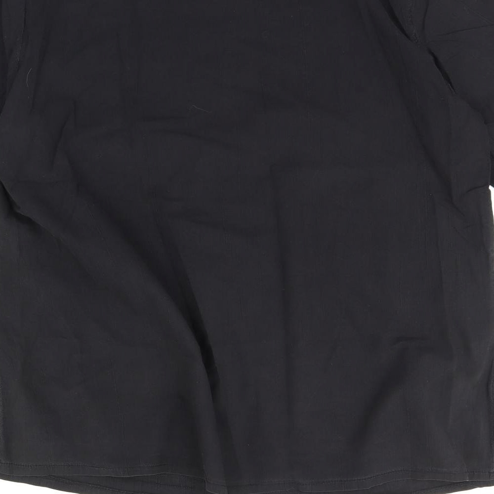 Kim spin Womens Grey   Basic Blouse Size XL