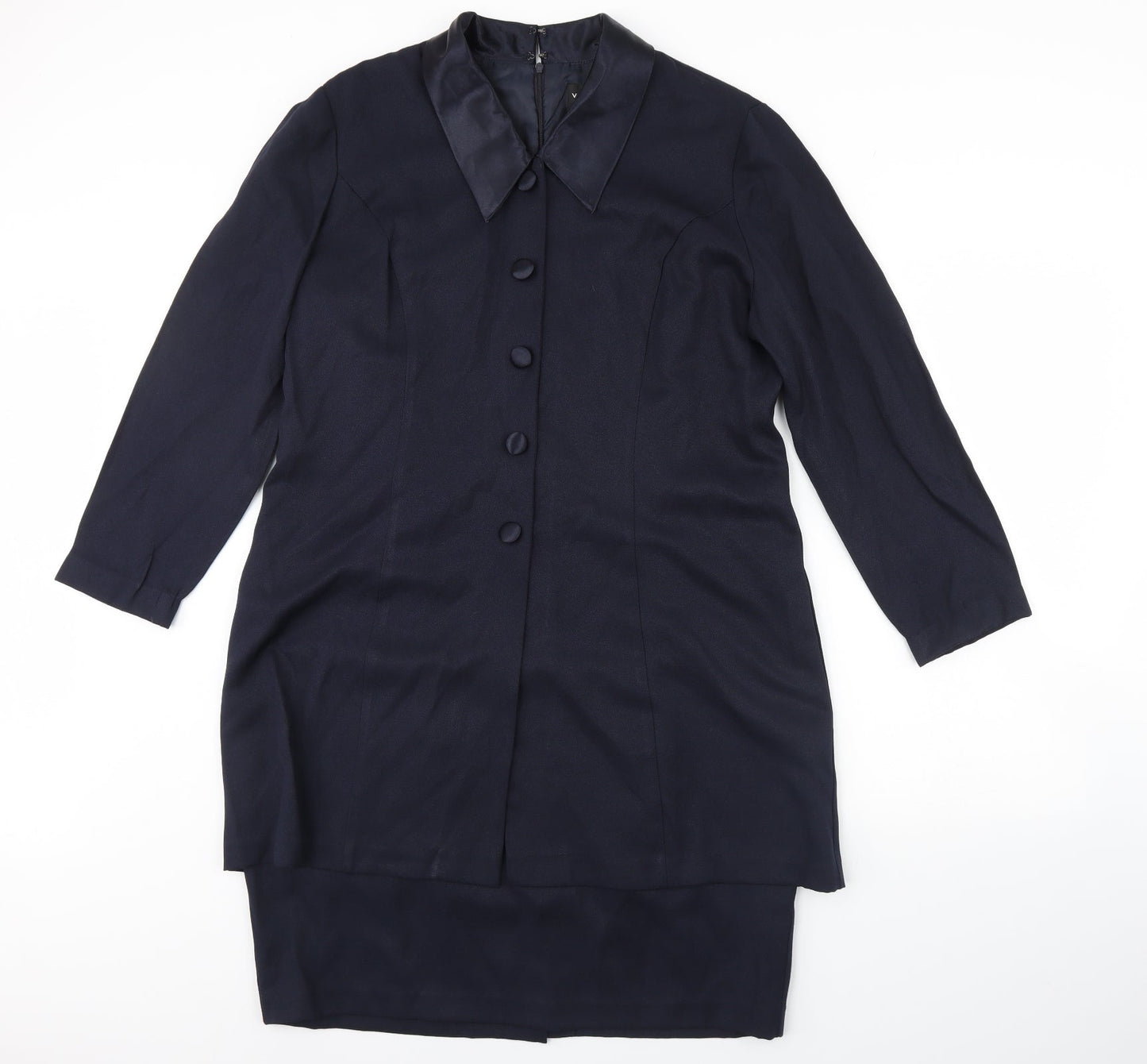 Virgo Womens Blue   Shift  Size 16