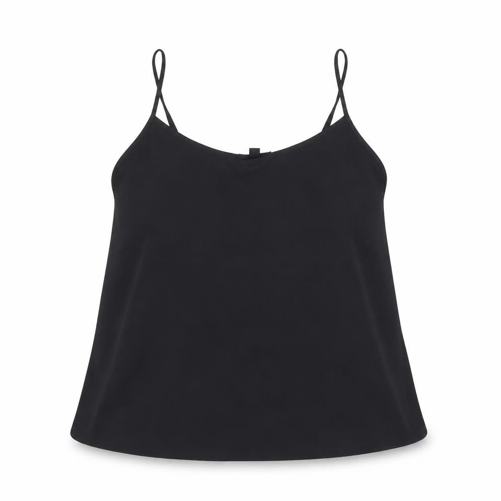 Topshop Womens Black   Basic Tank Size 12