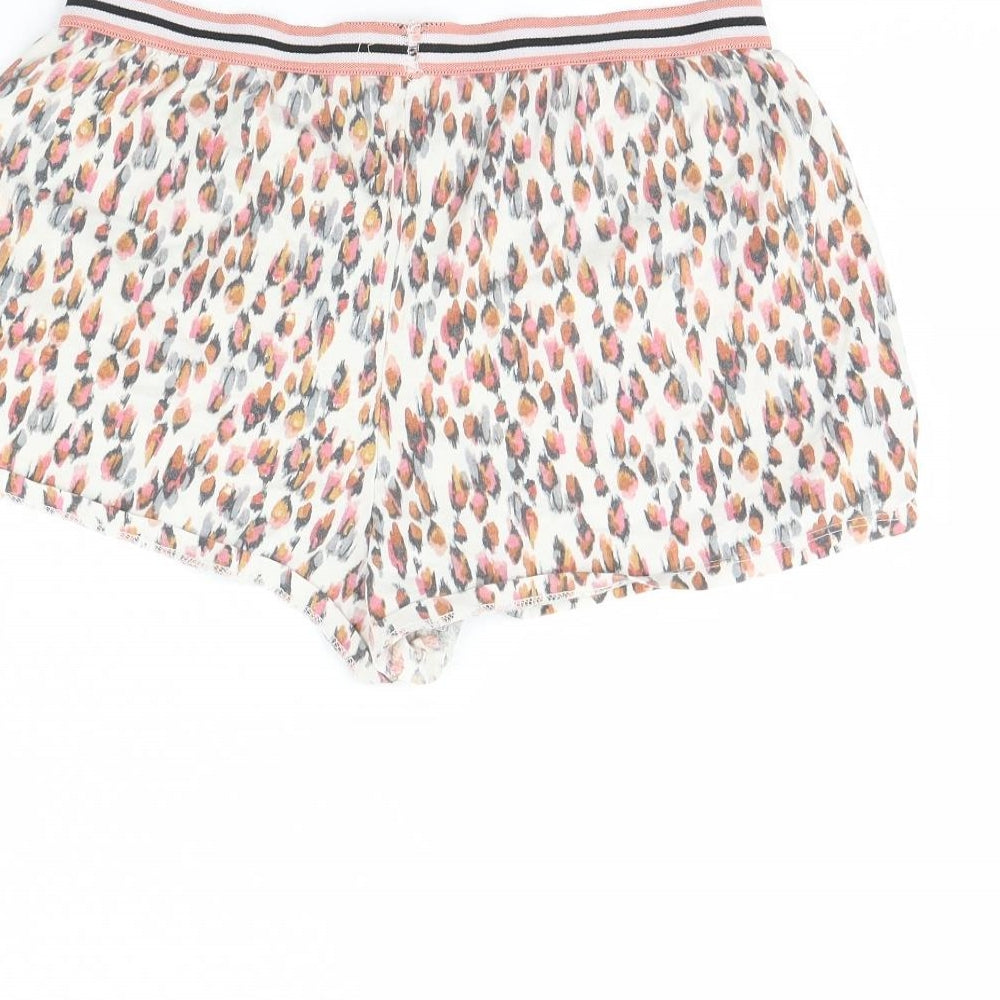 NEXT Womens White Animal Print  Cami Pyjama Pants Size S