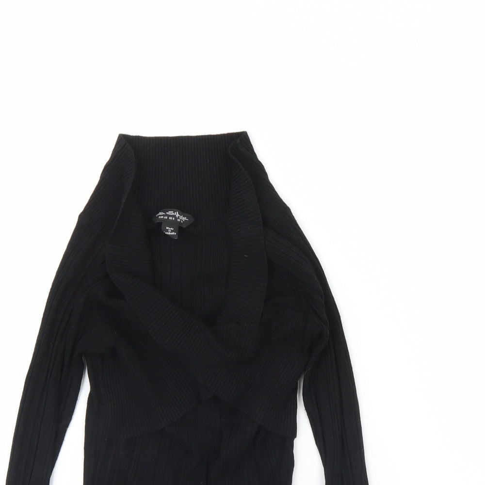 Miss Selfridge Womens Black   Pullover Jumper Size 12