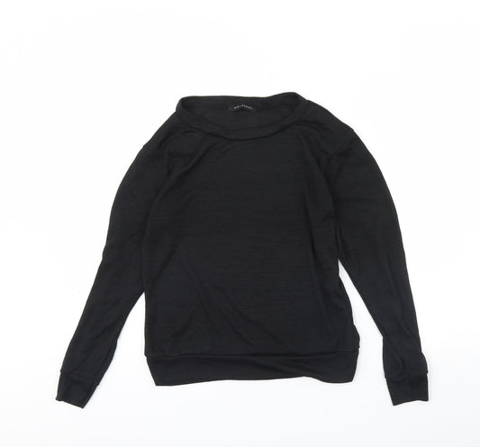QED London Womens Black   Pullover Jumper Size S
