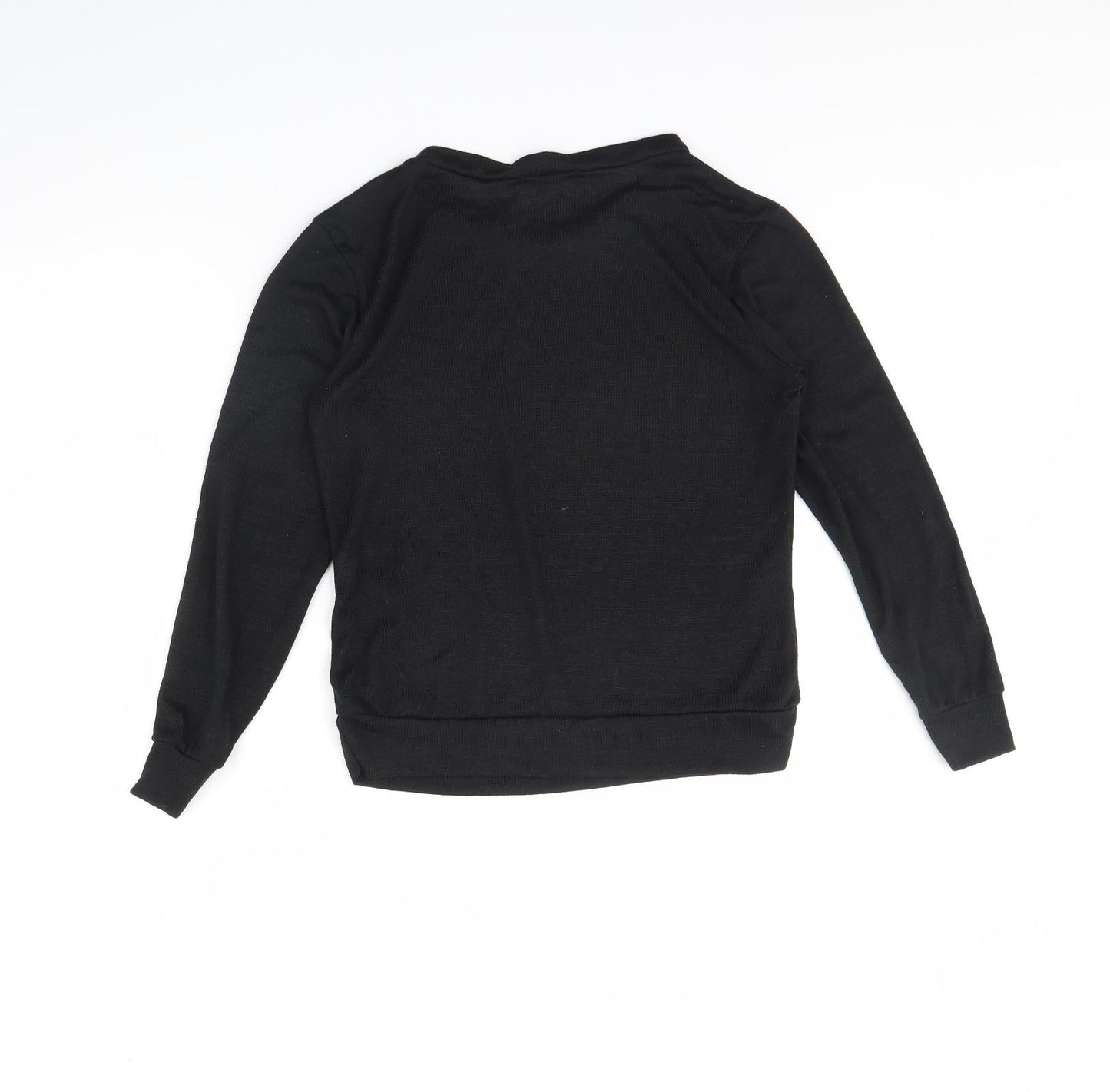 QED London Womens Black   Pullover Jumper Size S