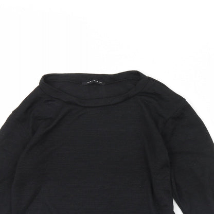 QED London Womens Black   Pullover Jumper Size S