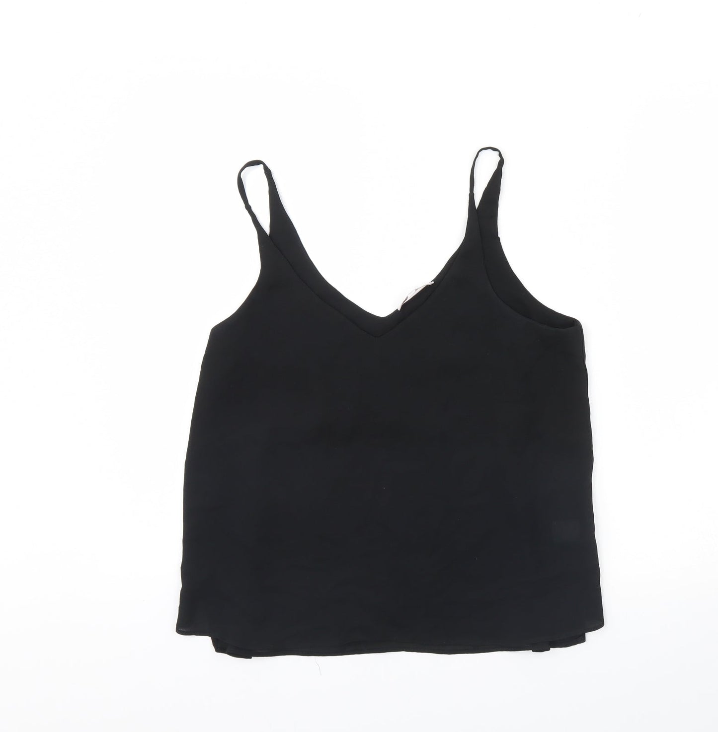 Blue Inc Womens Black   Basic Tank Size 14