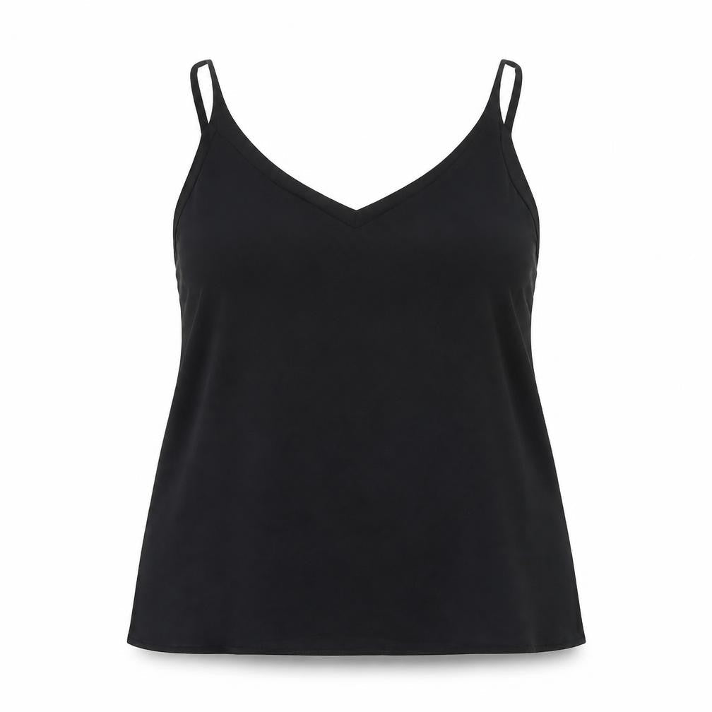 Blue Inc Womens Black   Basic Tank Size 14