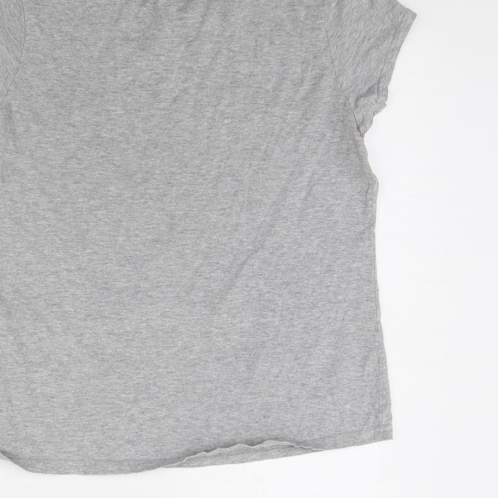 The range Womens Grey Solid  Cami Pyjama Top Size 10  - Christmas