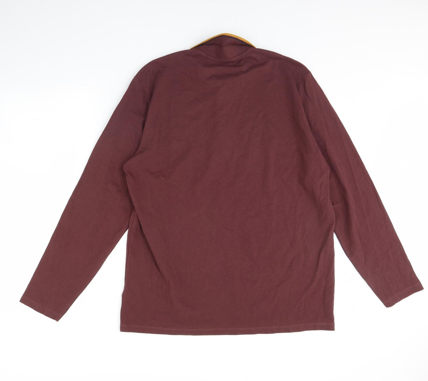 Easy Mens Red   Henley Jumper Size XL