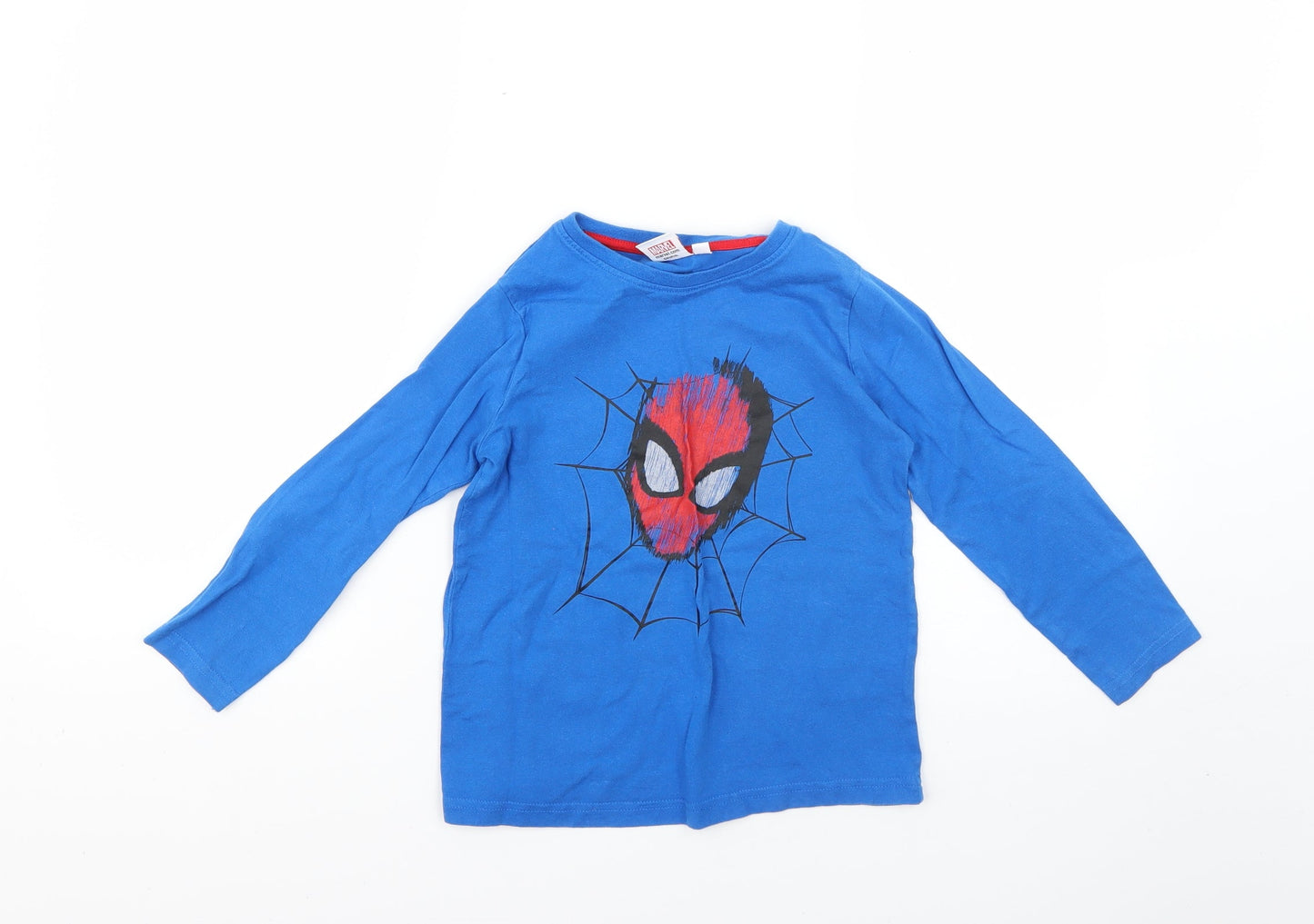 Primark Boys Blue Solid   Pyjama Top Size 5-6 Years