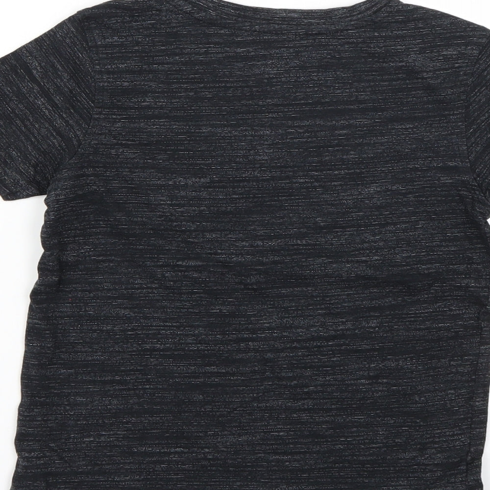 George Boys Grey   Basic T-Shirt Size 5-6 Years