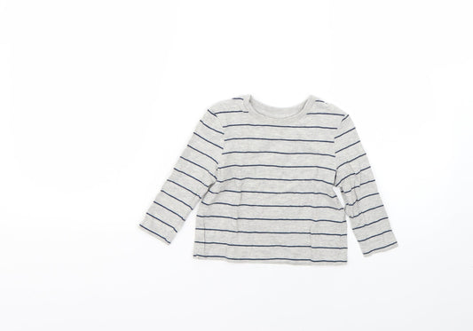 Very Baby Multicoloured Striped  Basic T-Shirt Size 12-18 Months