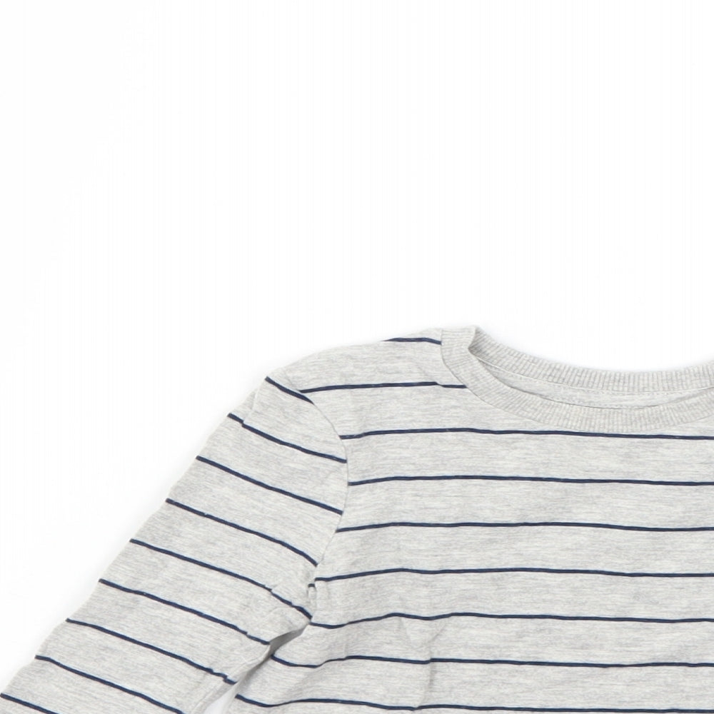 Very Baby Multicoloured Striped  Basic T-Shirt Size 12-18 Months