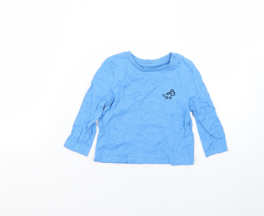 Very Baby Blue   Basic T-Shirt Size 12-18 Months