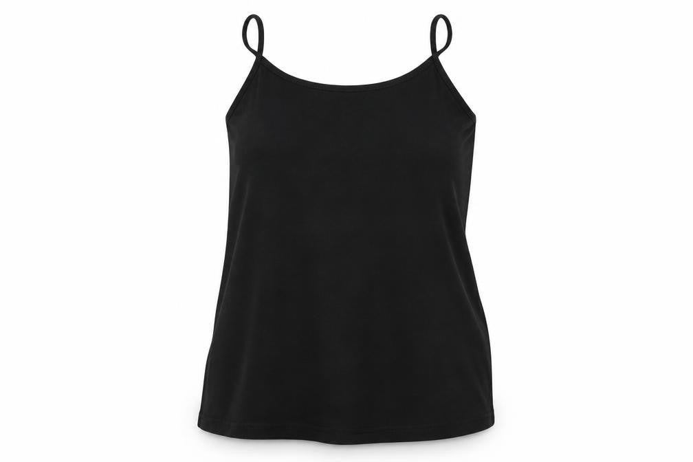 Preworn Womens Black   Basic Tank Size 20