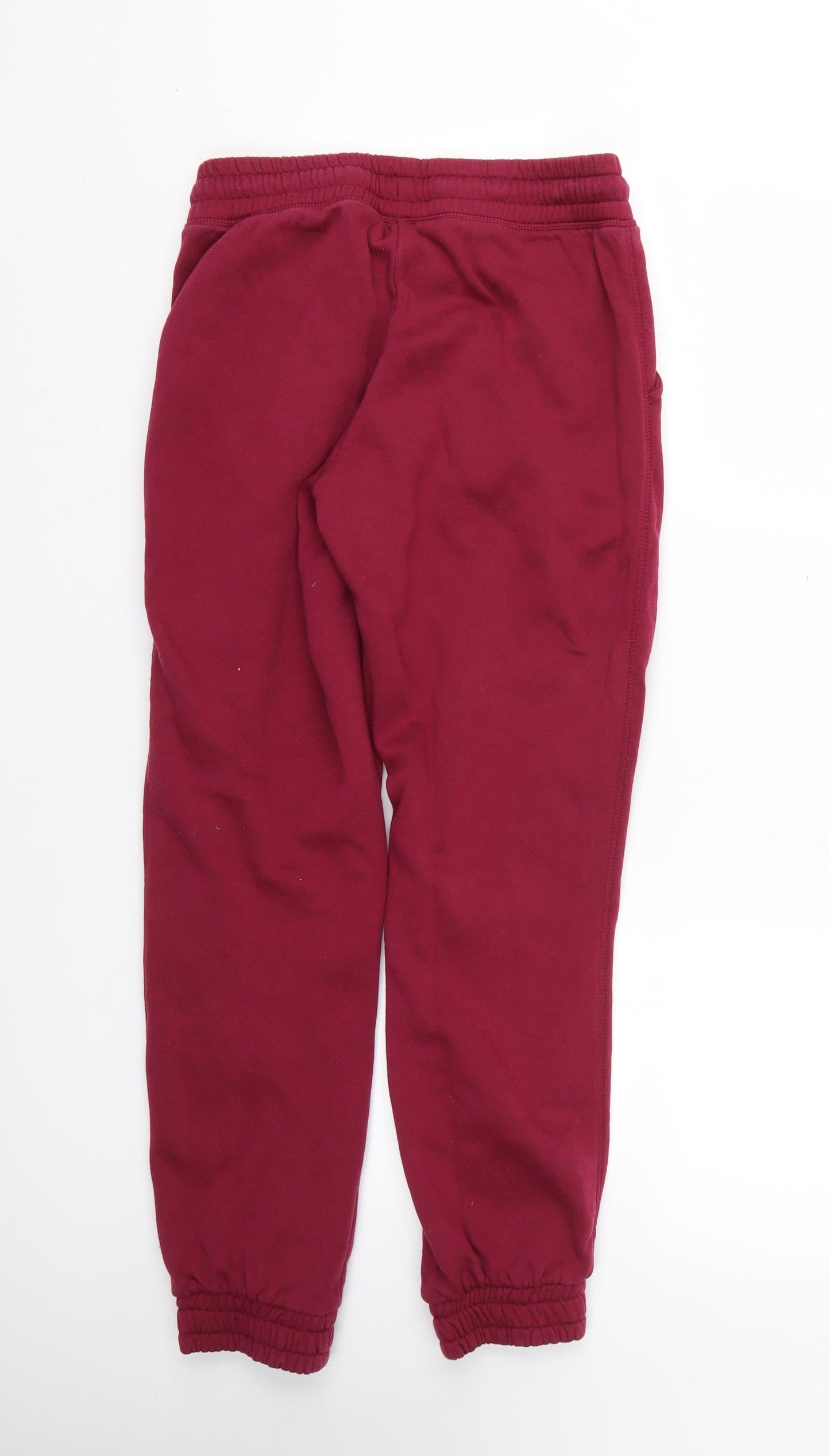 H&M Womens Red   Jogger Trousers Size 6 L25 in
