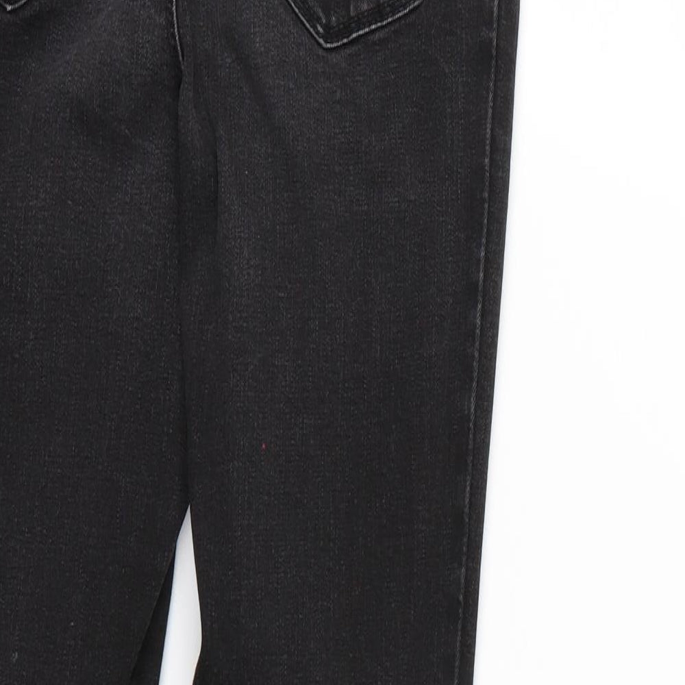Denim & Co. Womens Black   Skinny Jeans Size 10 L26 in