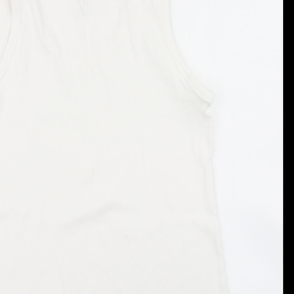 F&F Womens White   Basic Tank Size 20