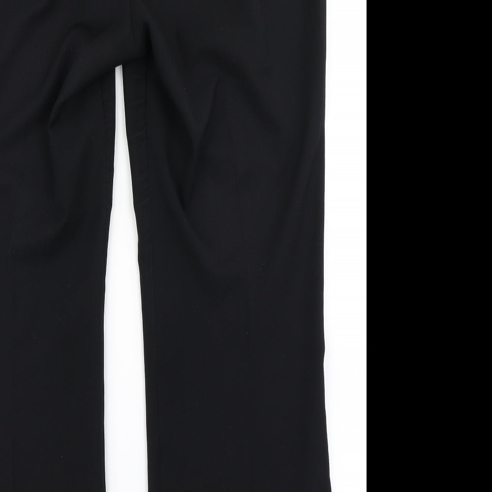 Marks & Spencer Womens Black   Dress Pants Trousers Size 16 L29 in