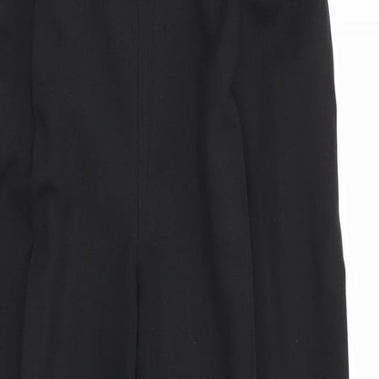 BHS Womens Black   Trousers  Size 12 L26 in