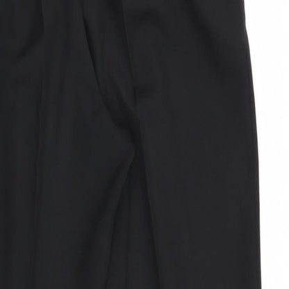 BHS Womens Black   Trousers  Size 12 L26 in