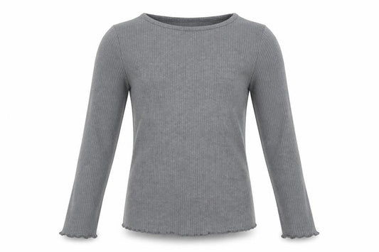 Tu Girls Grey   Basic T-Shirt Size 6 Years