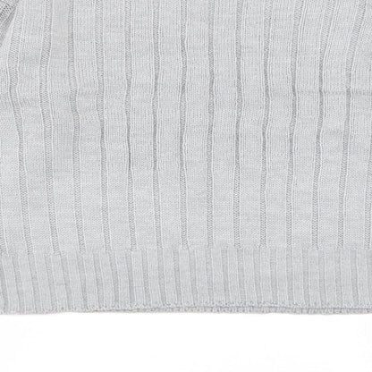 PRETTYLITTLETHING Womens Grey   Pullover Jumper Size M