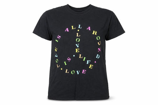 New Love Club Womens Black   Basic T-Shirt Size S