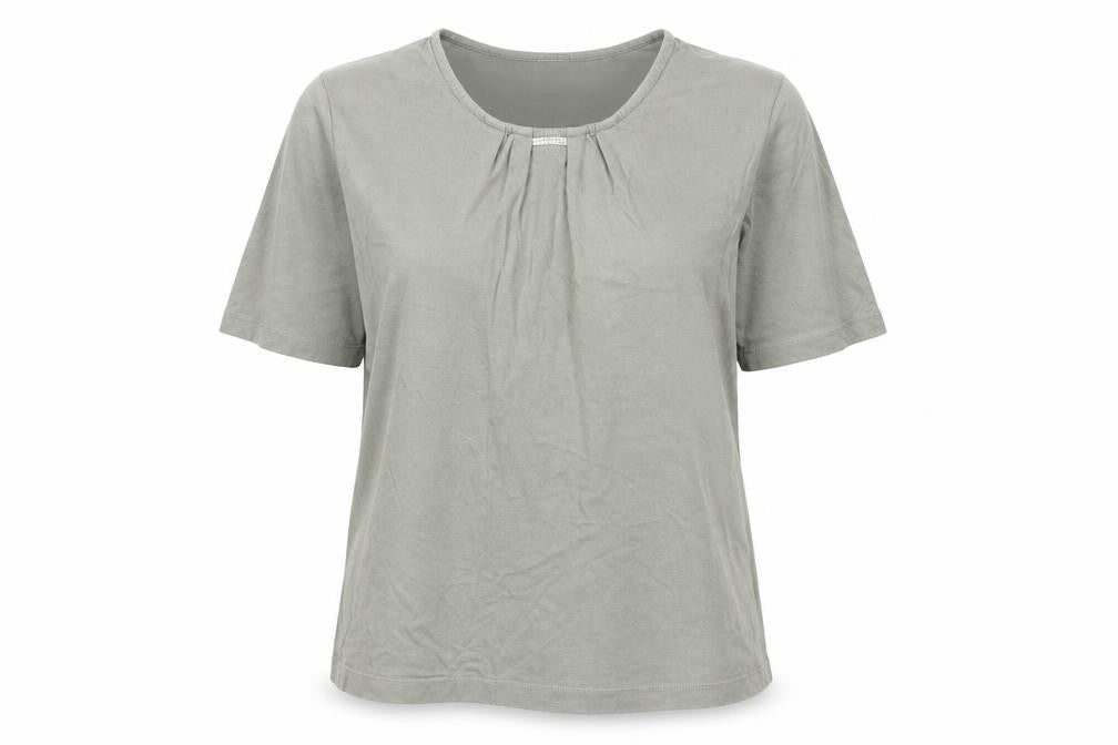 Rabe Womens Green   Basic T-Shirt Size 12