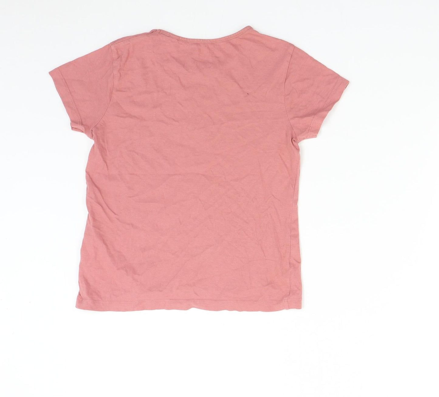 Pepperts Girls Pink   Basic T-Shirt Size 9-10 Years  - California Cactus