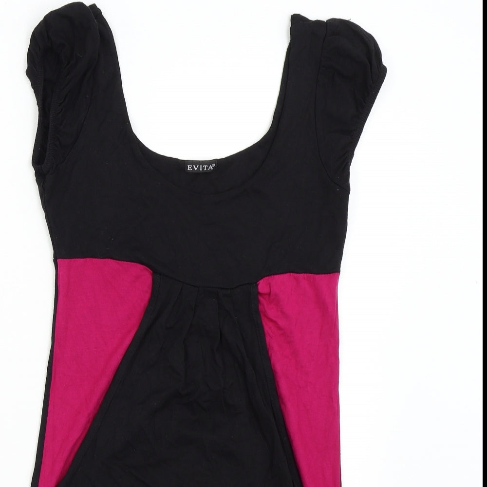 Evita Womens Black   Slip Dress  Size 10