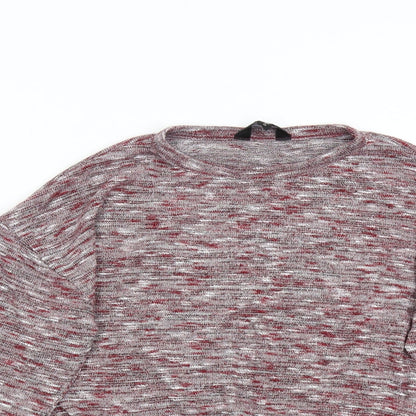 Miss Selfridge Womens Red   Pullover Jumper Size 8