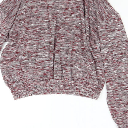 Miss Selfridge Womens Red   Pullover Jumper Size 8