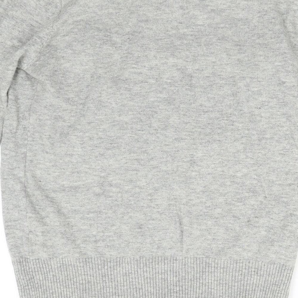 Tailya Womens Grey  Knit Pullover Jumper Size S