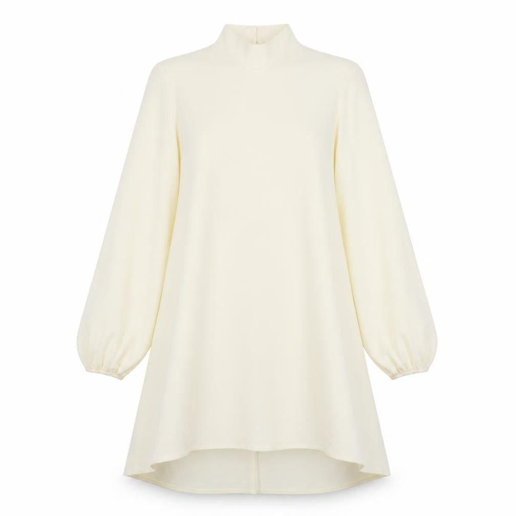 Zack Womens Ivory   A-Line  Size 8