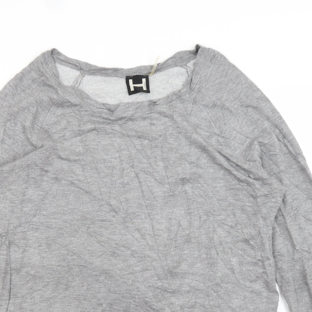 Bordeaux Womens Grey   Pullover Jumper Size M