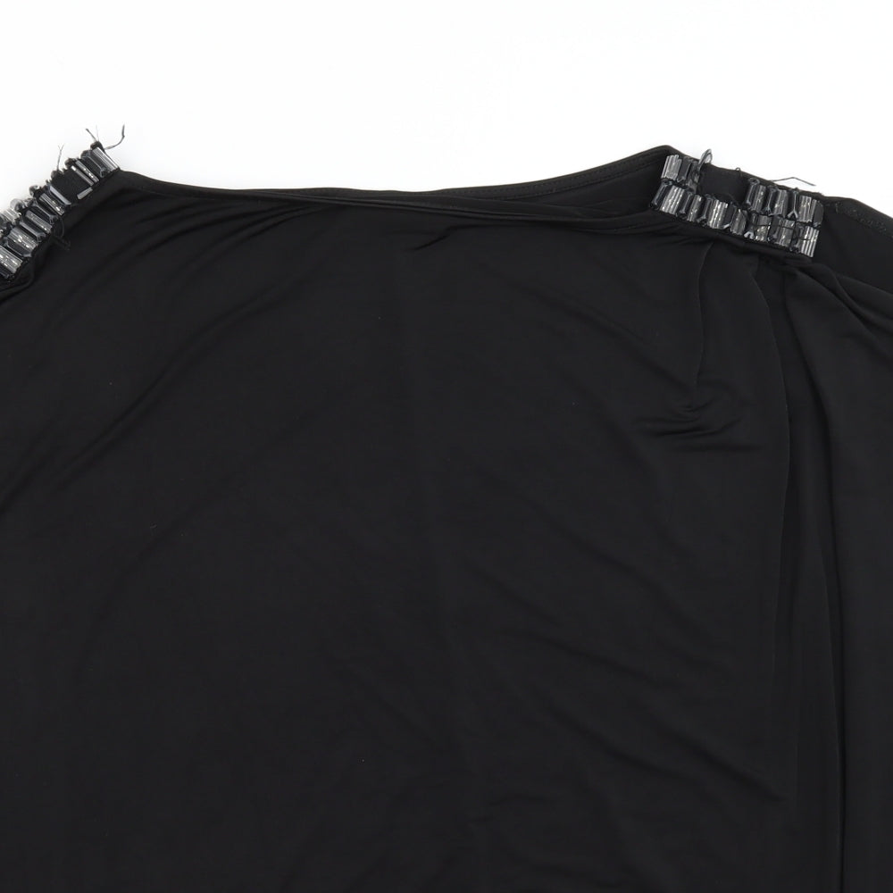 Wallis Womens Black   Basic Blouse Size M