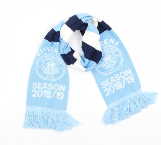 Preworn Football Scarf 53.5 in 6 in - Manchester City