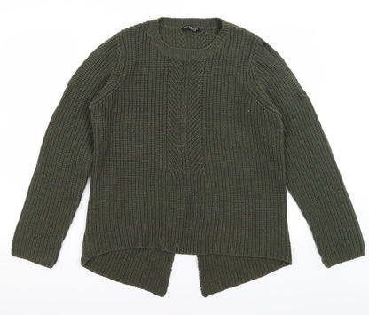 Select Womens Green   Pullover Jumper Size 16