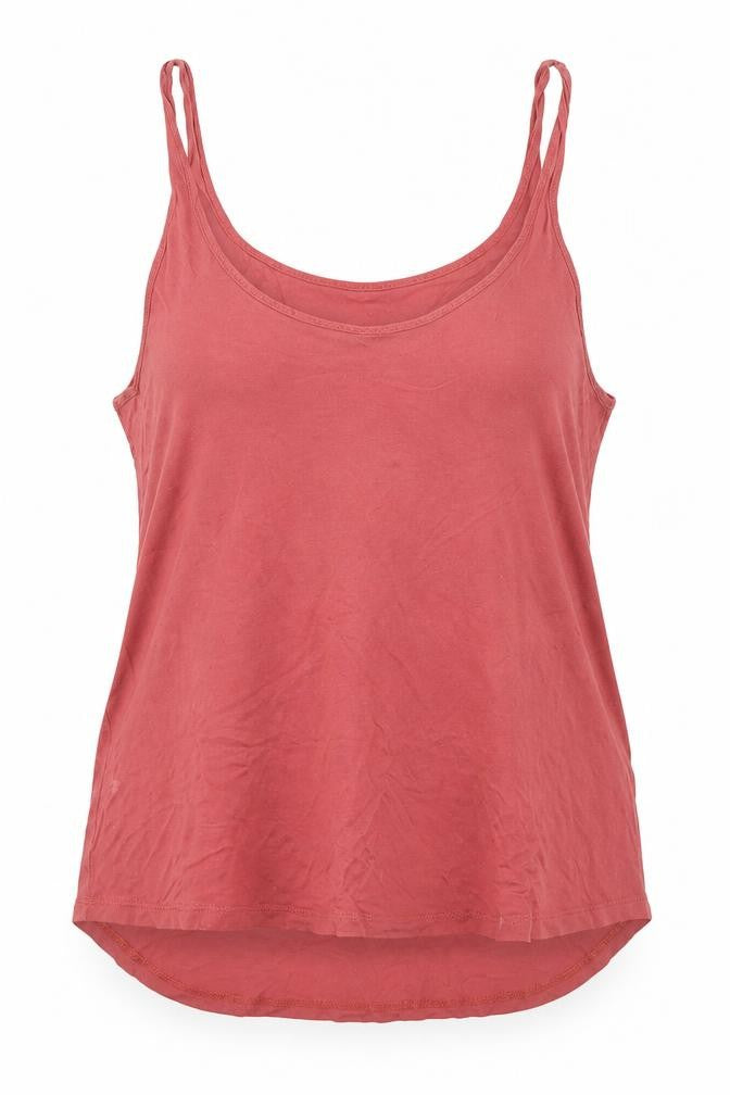 Shop One Womens Red   Basic Tank Size L