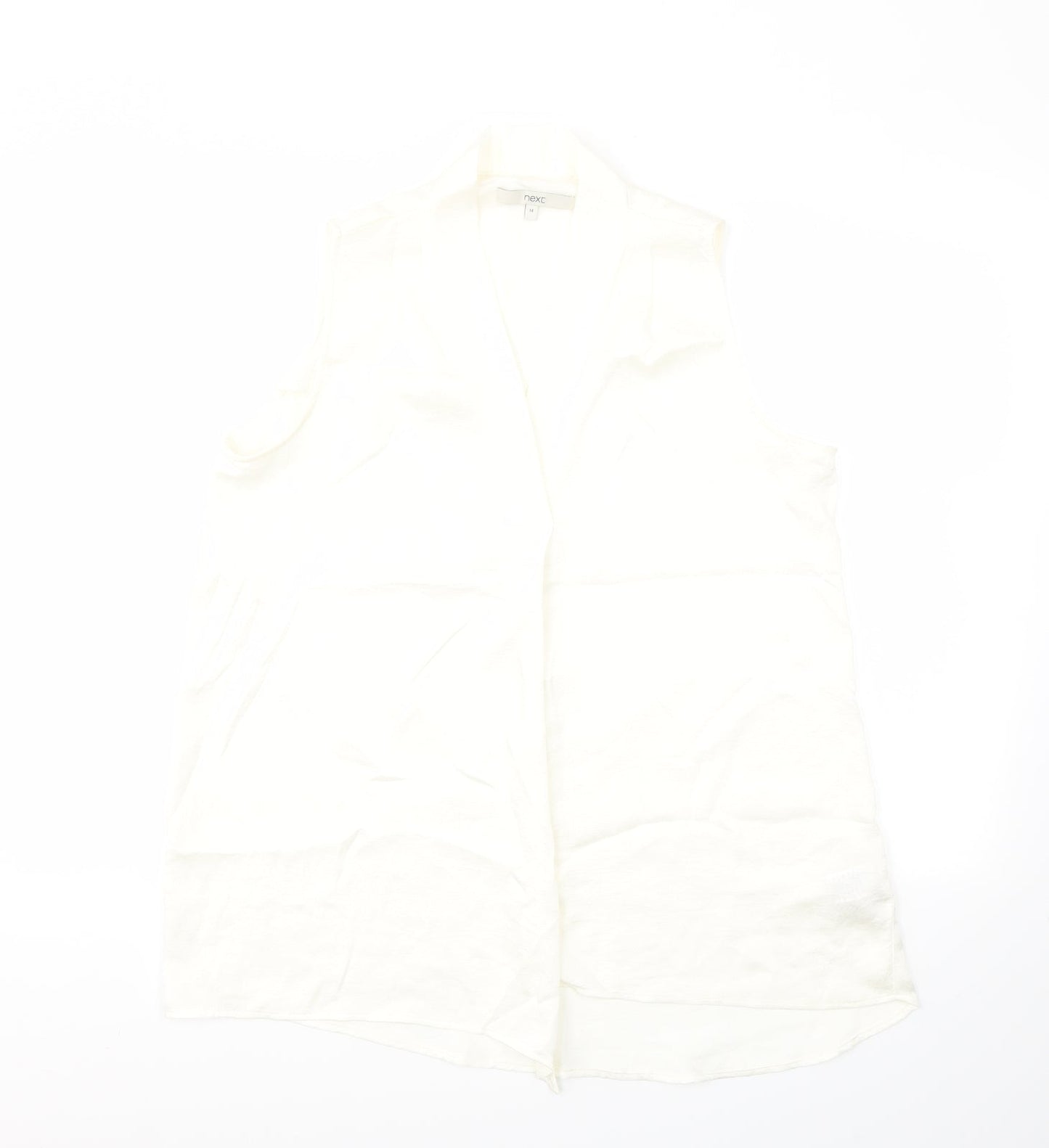 NEXT Womens Ivory   Basic Blouse Size 14